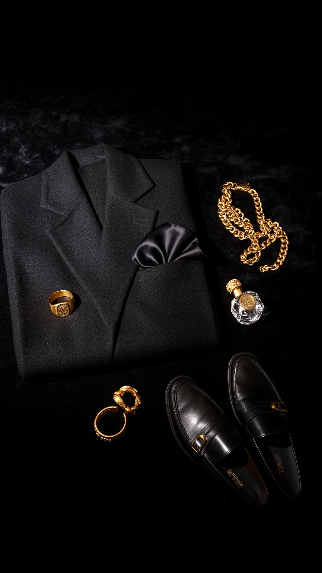Atelier Noir flatlay styled by Bee